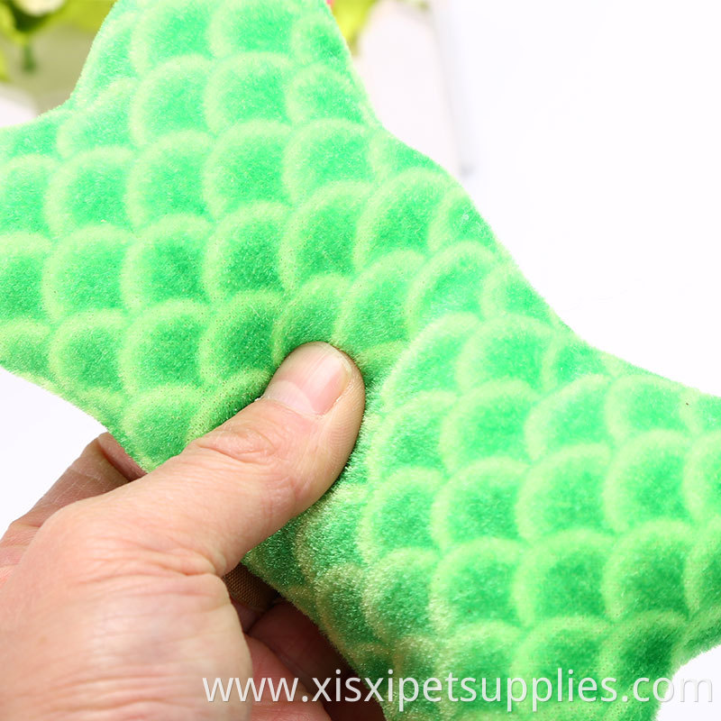 Dog Toys Wholesale Colorful Bone Shape Stuffed Squeaky Plush for Dogs Chew Toys Pet Toys Soft Plush+stuffing +squeaker Plush Boe